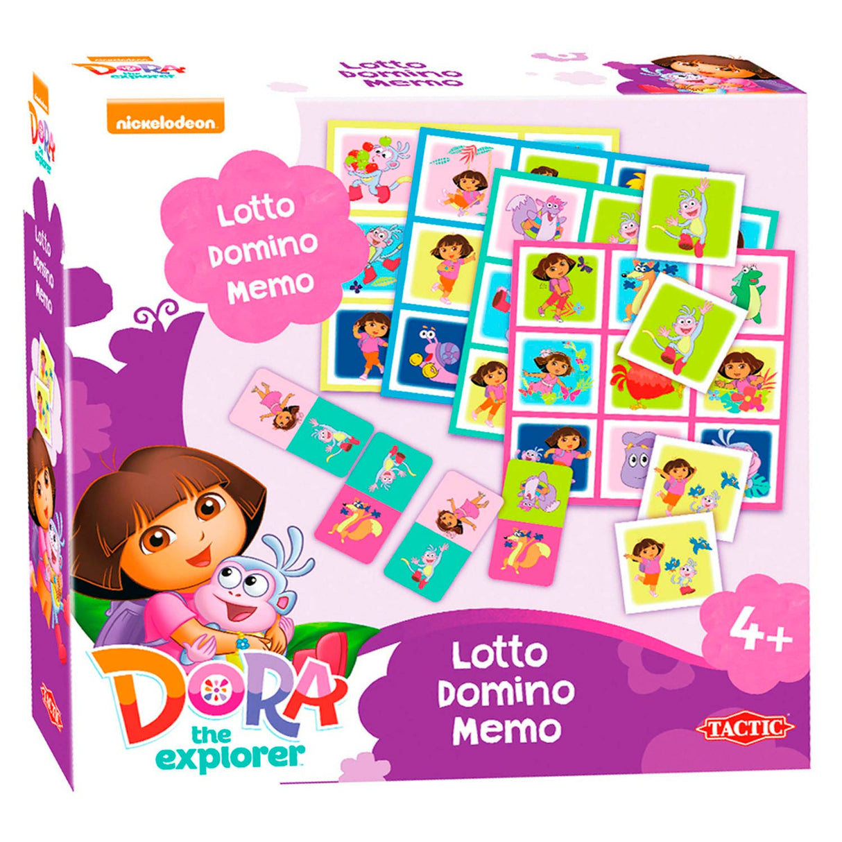 Selecta dora lotto, domino, memo 3in1