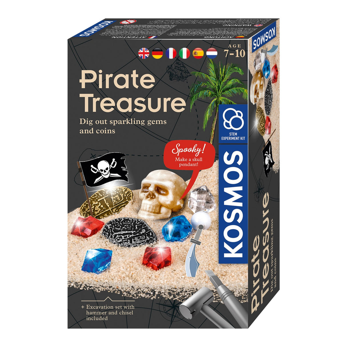 Kosmospiraten schnitzen Schätze