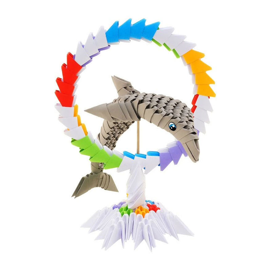 Alexander Toys Origami 3D - Delfin, 343-tlg.