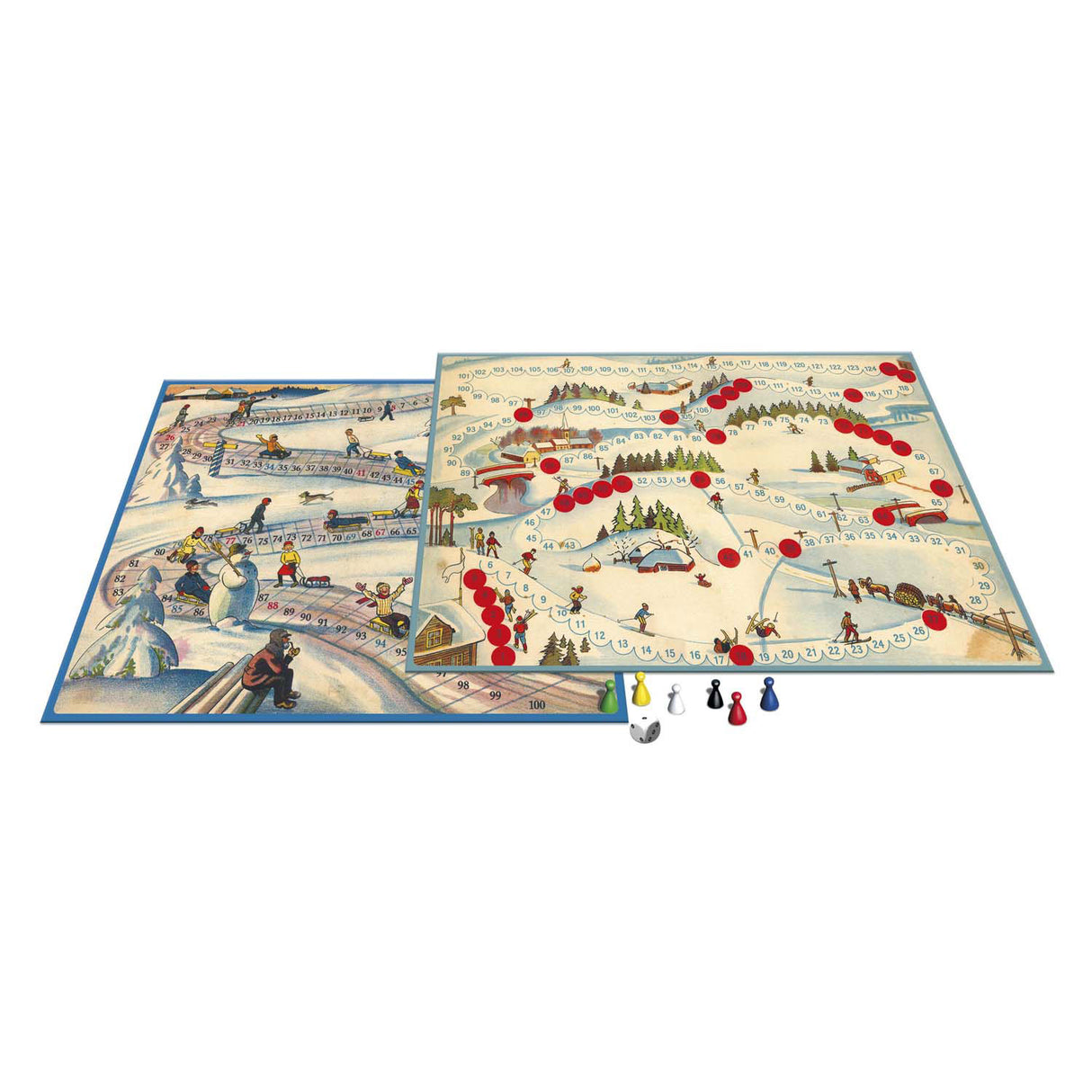 Selecta Brettspielspiele aus der Vergangenheit – Rodel-Skiclub
