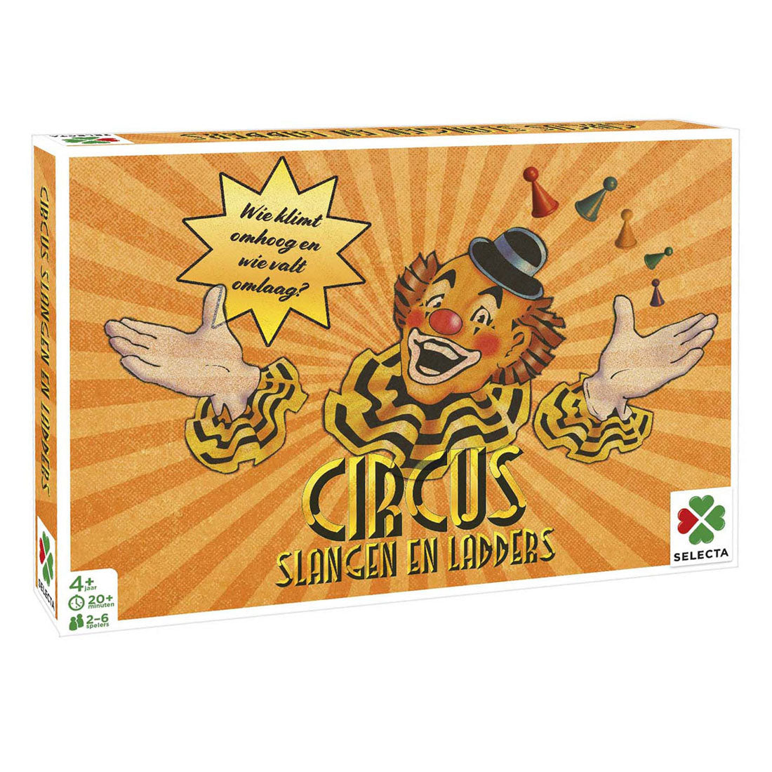 Selecta-Brettspielspiele aus der Vergangenheit – Zirkusschlangen und Leitern