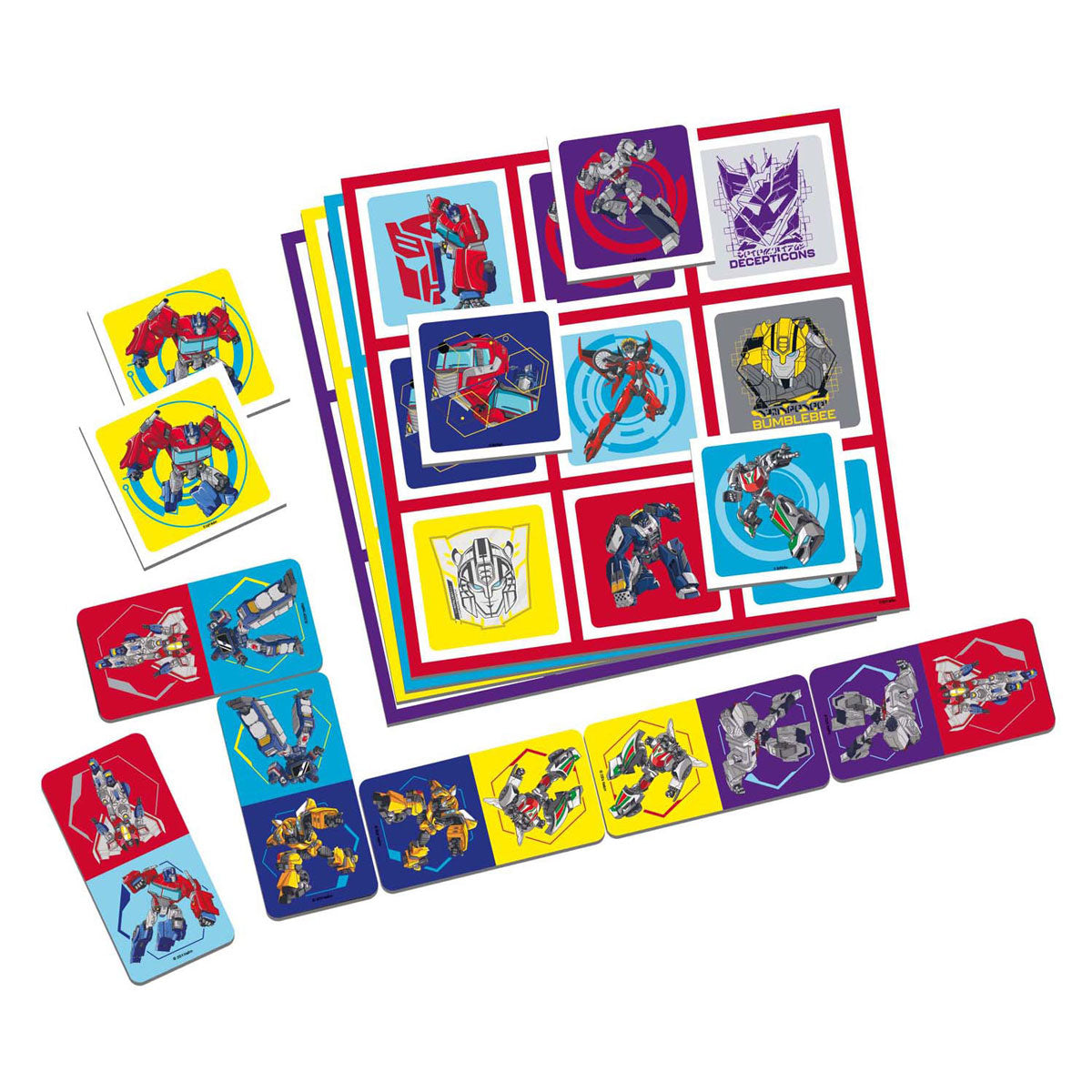 Tactic Transformers 3in1 Memo-Lotto-Domino