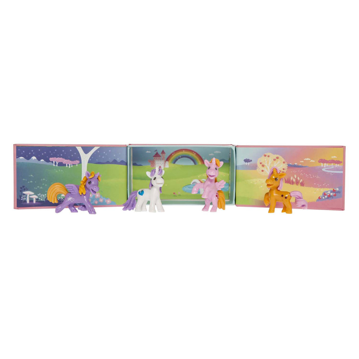 Selecta Spielset mit Einhornherde und Figuren