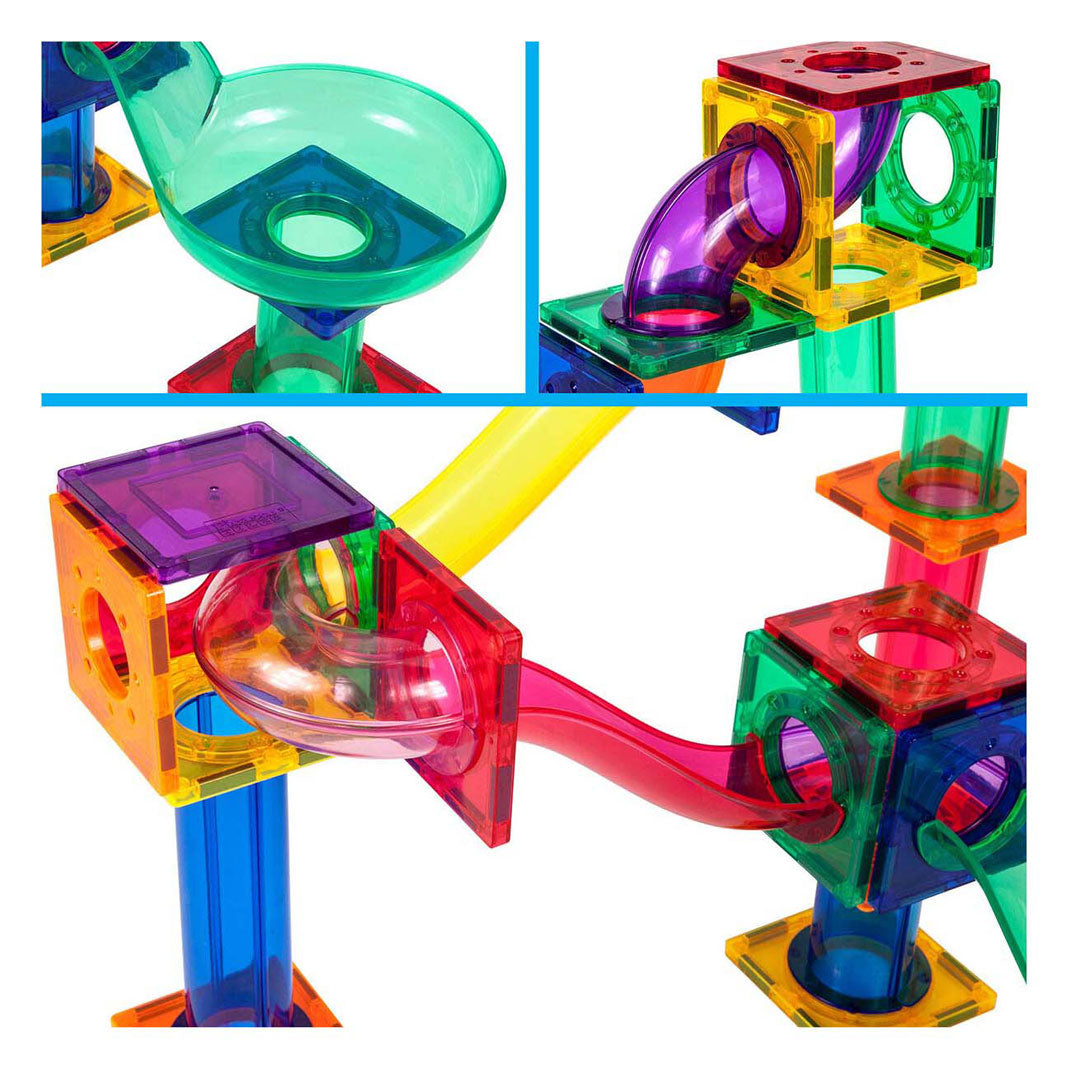Selecta Picasso-Kugelbahn – magnetische Bauplättchen – 50 Stück.