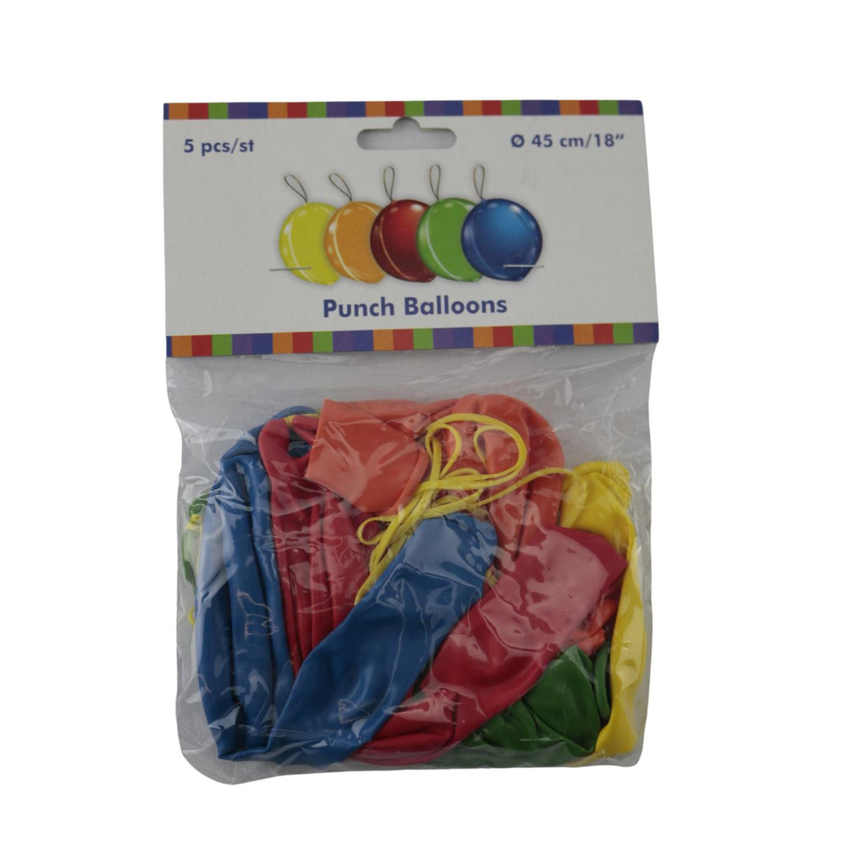 Boxballons ã˜45cm, Packung mit 5 Stück