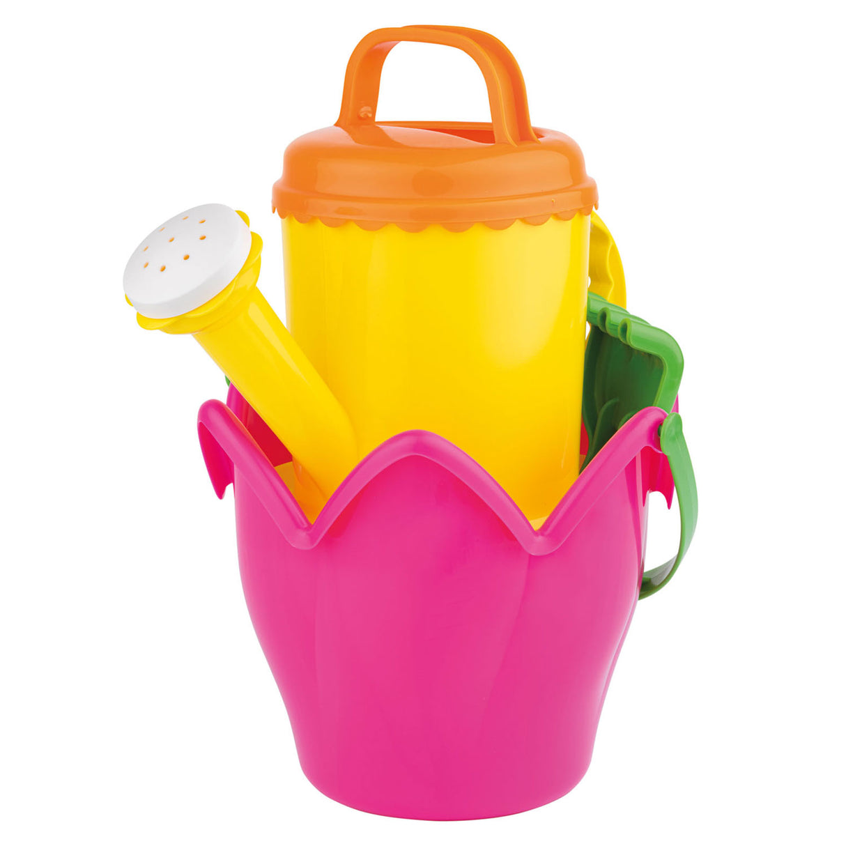 Androni Flower Bucket mit Accessoires, 5dlg.