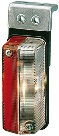 Hella Durchfahrleuchte Markierungsleuchten 92x37mm mit Gummistreifen