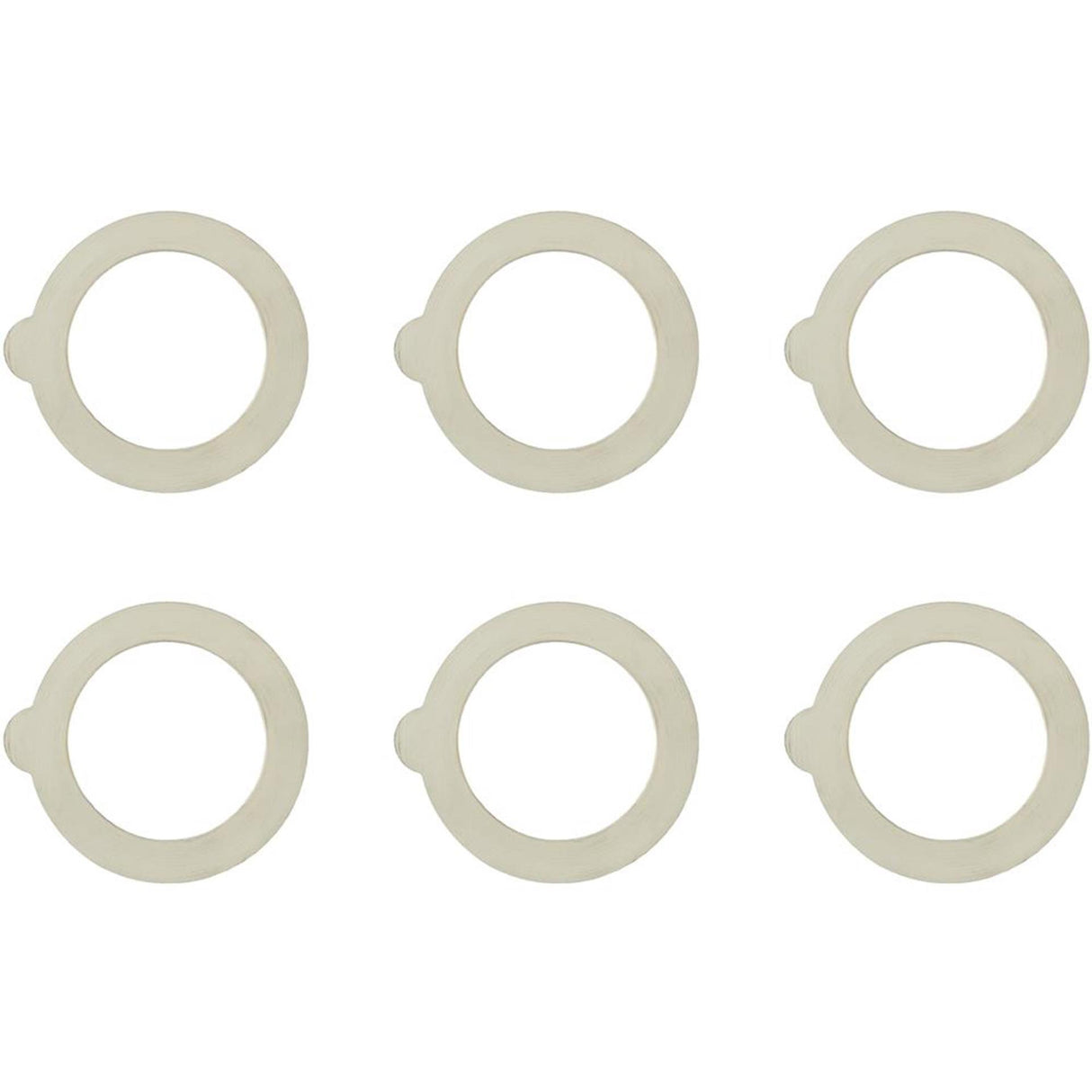 Bormioli Rocco Fido Einmachglasring rund Gummi 90 mm 6 Stück für Einmachglas