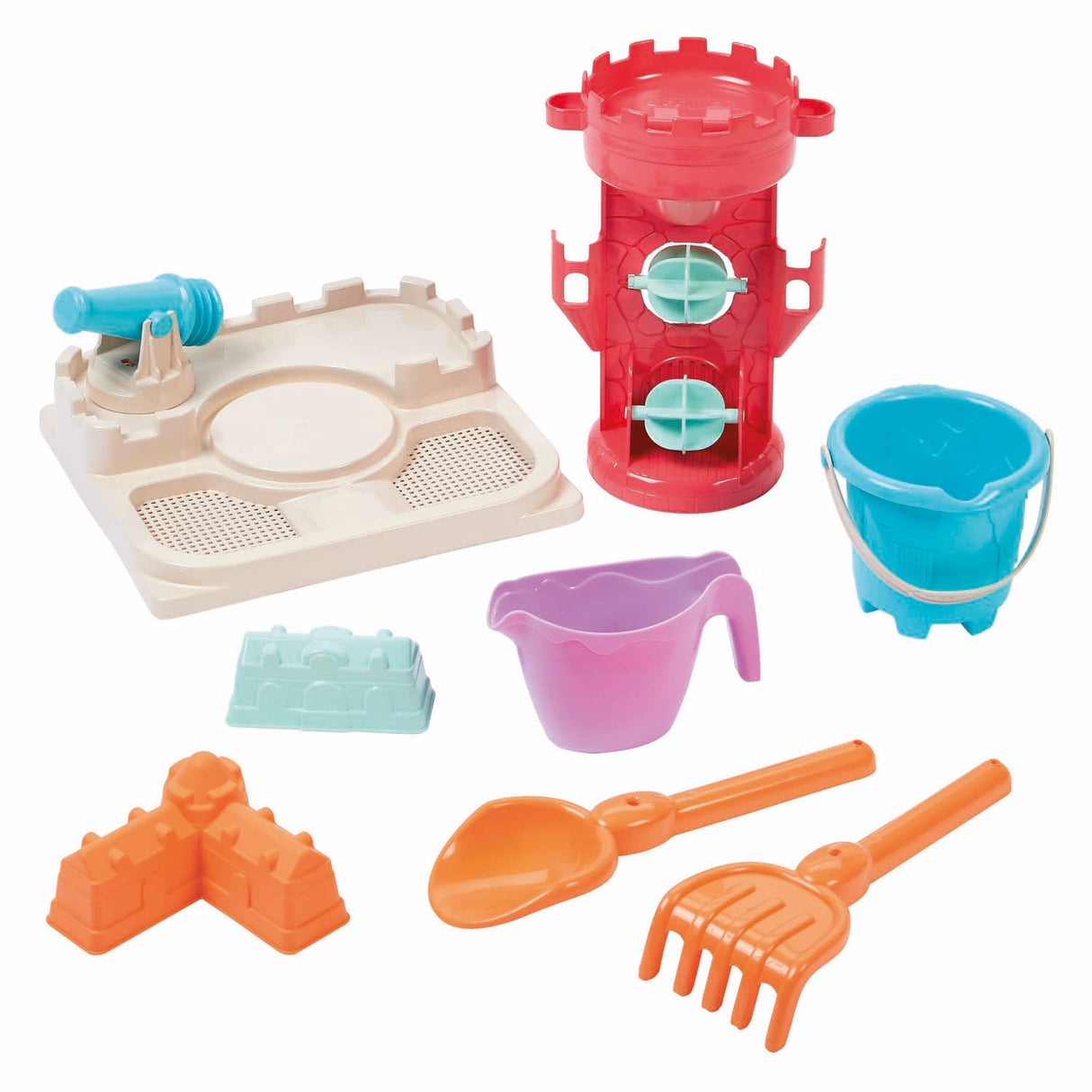 Ecoiffier Sand- und Wassertisch - 9 Stk.