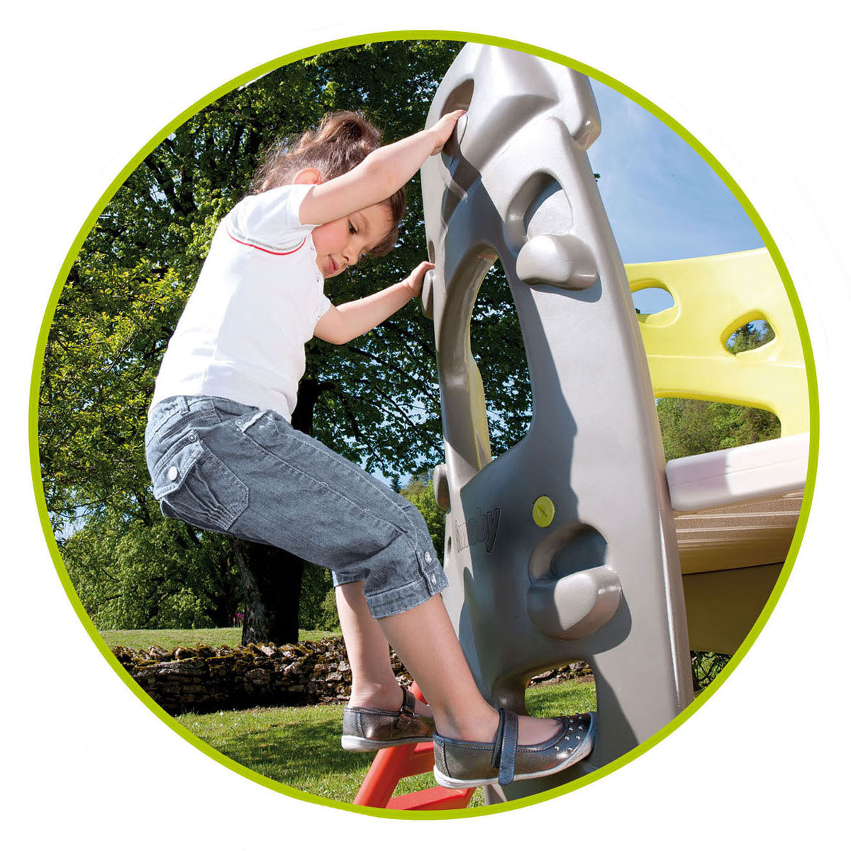Smoby Kletterturm mit Rutsche