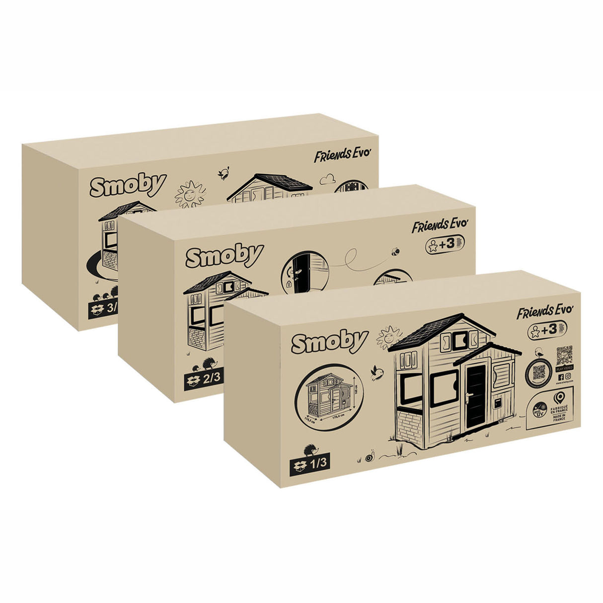 Smoby Evo Friends Spielhaus