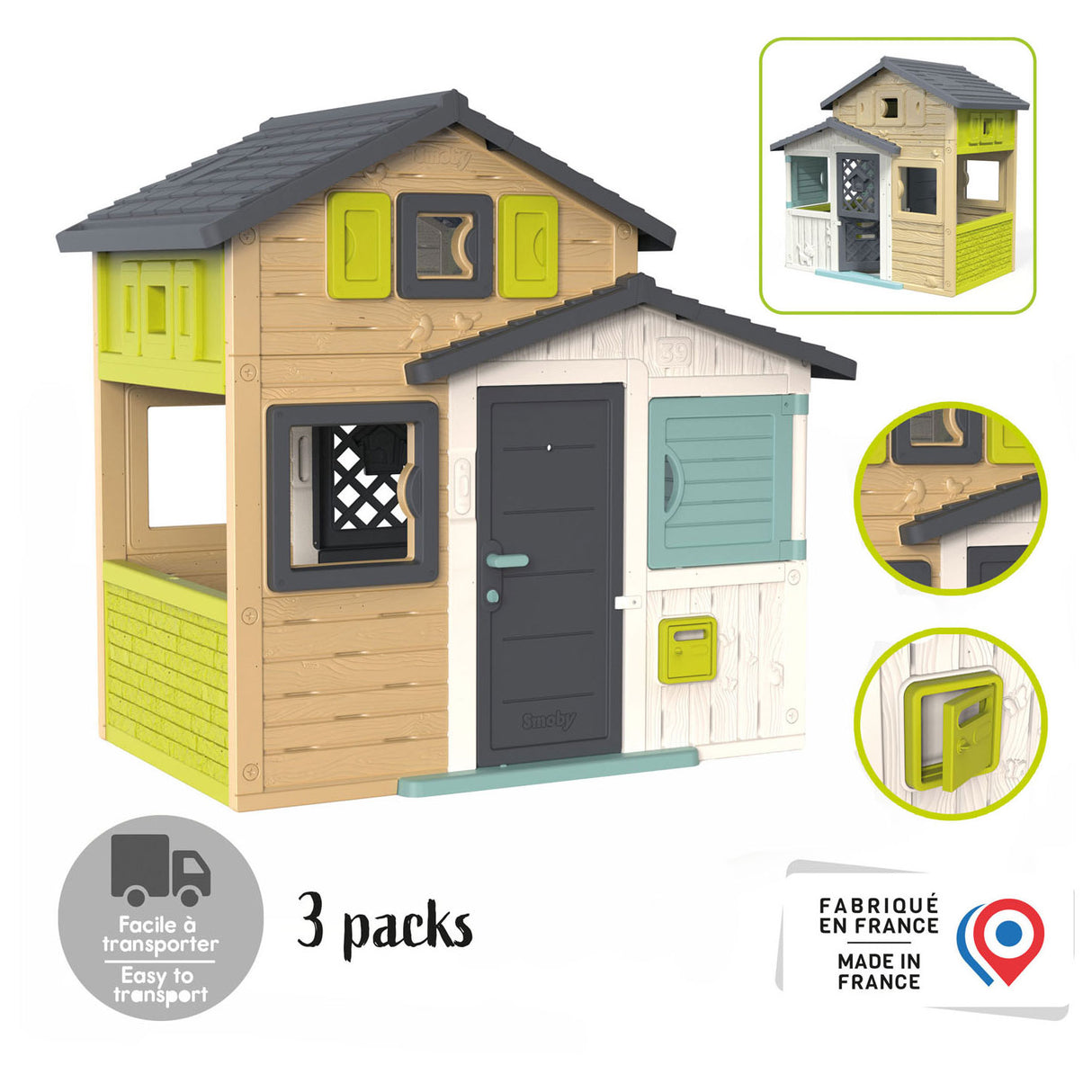 Smoby Evo Friends Spielhaus