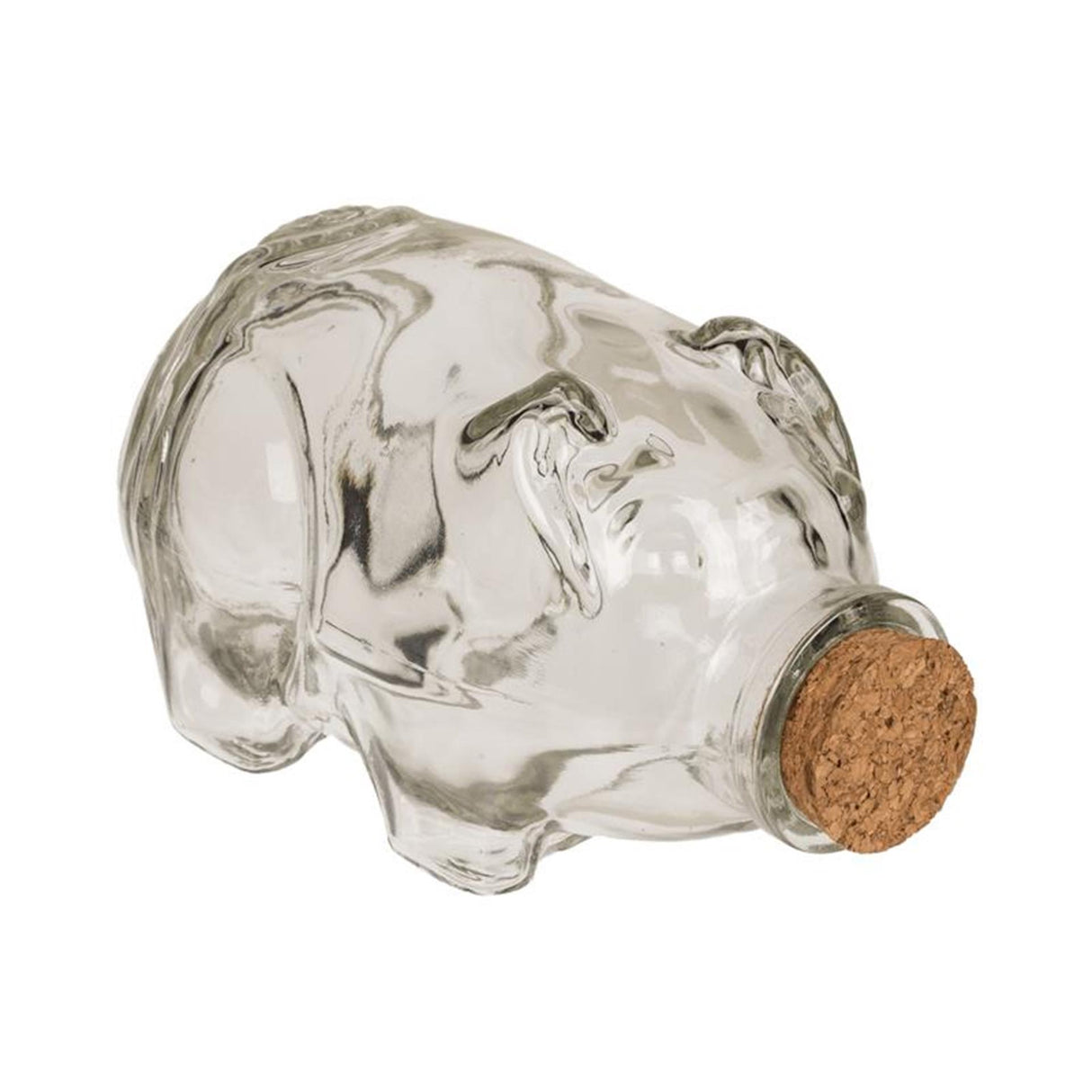 Out of the Blue Schweinchen-Vorratsglas mit Kork, 14 x 8 cm