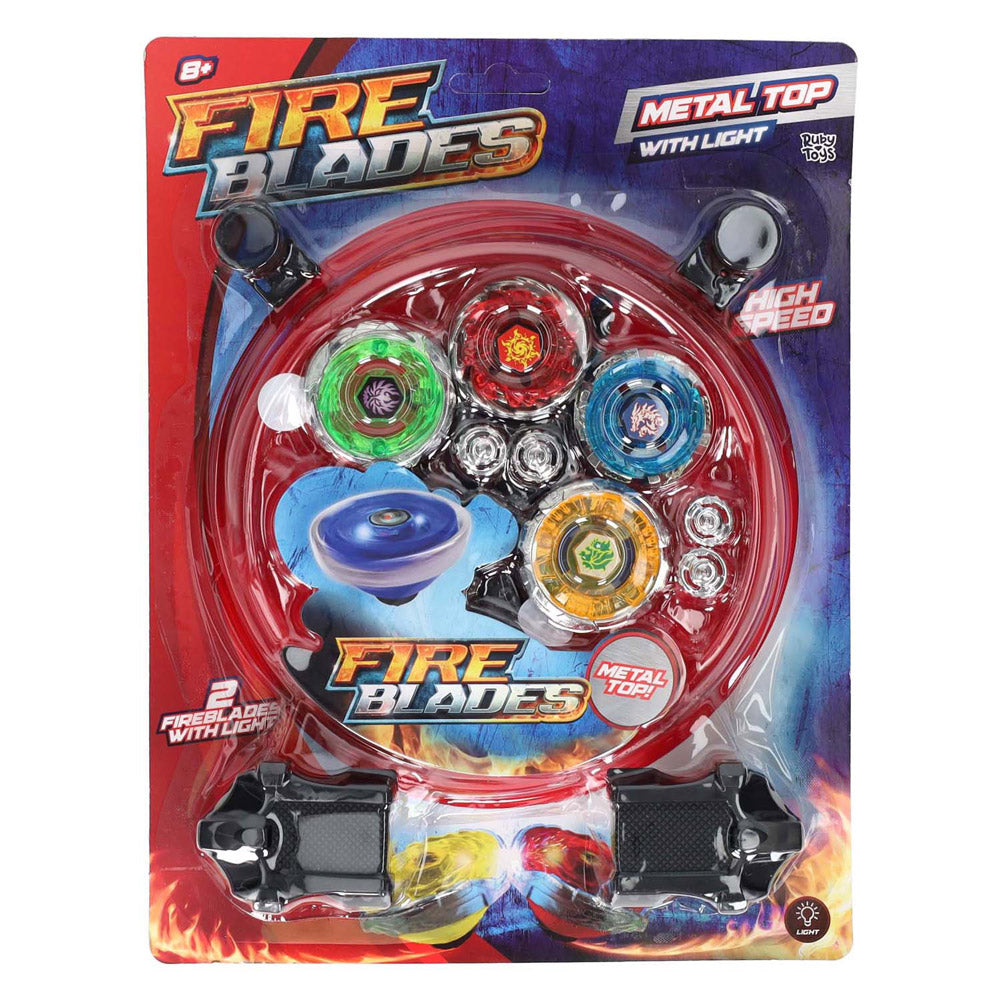 Fireblade stadion met 4 battle tops