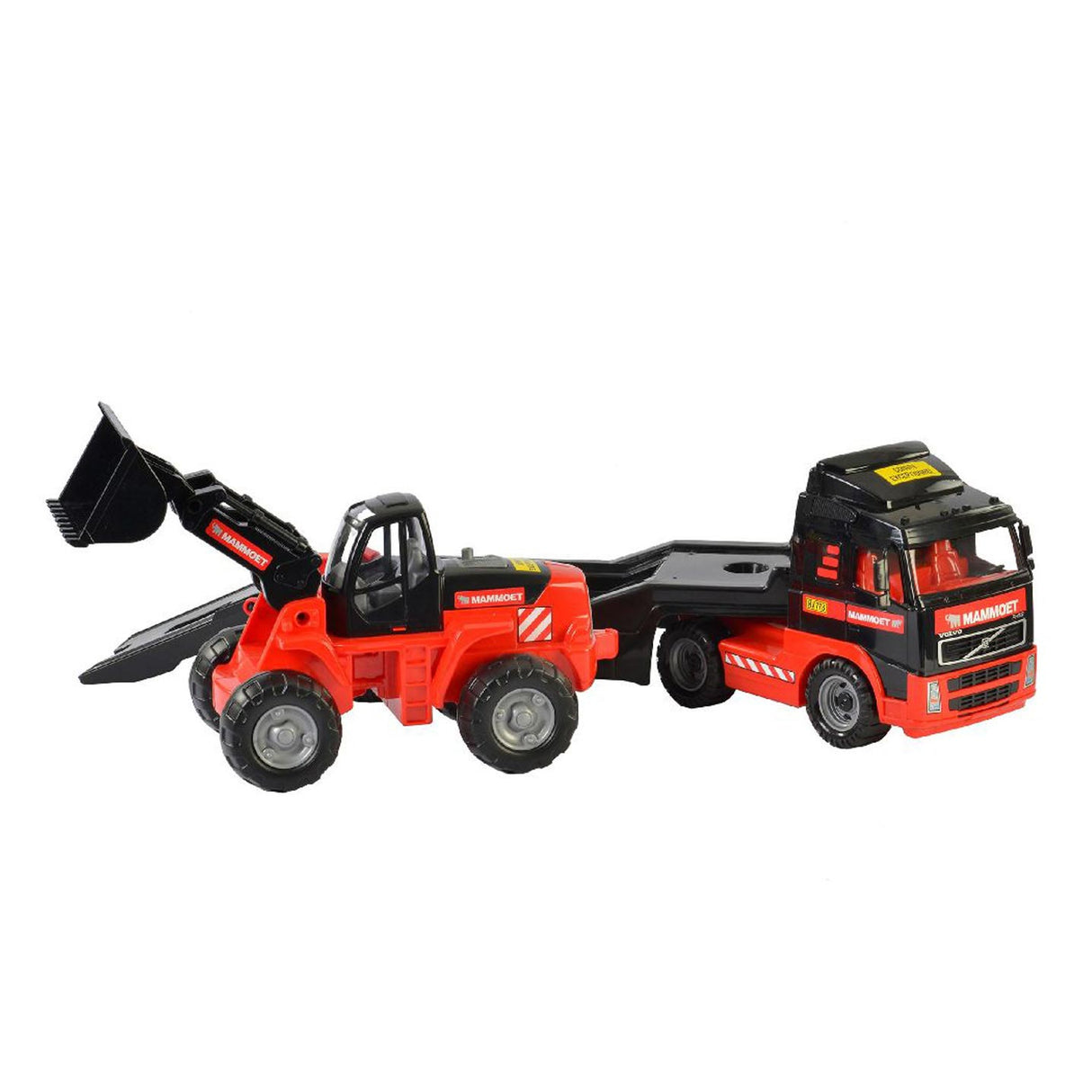 Cavallino Mammoet Truck mit Anhänger und Bagger
