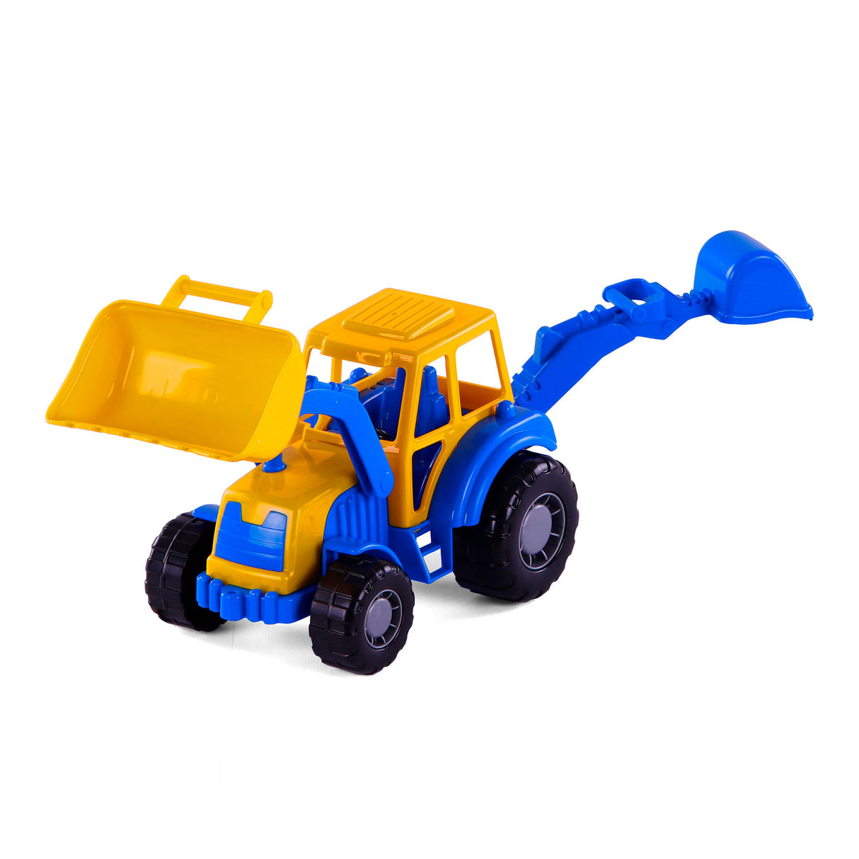Cavallino -Traktor mit Frontlader blau