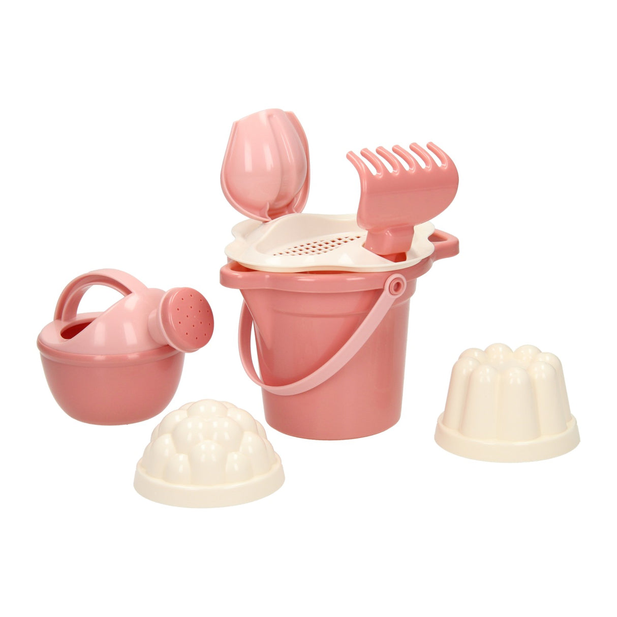 Cavallino Bucket Set Pastell Pink, 7dlg.