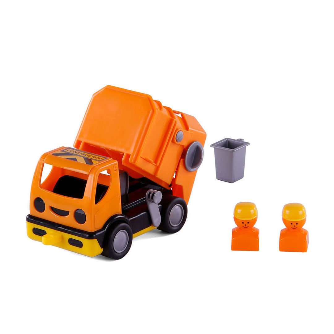 Cavallino mein erster Müllwagen Oranje, 19 cm