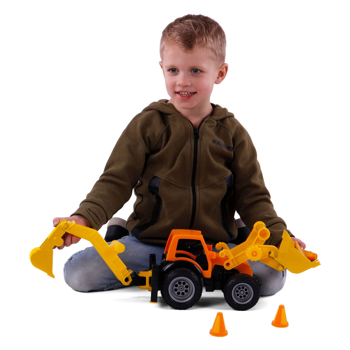 Cavallino Grip Excavator Traktor mit Gummireifen, 38,5 cm
