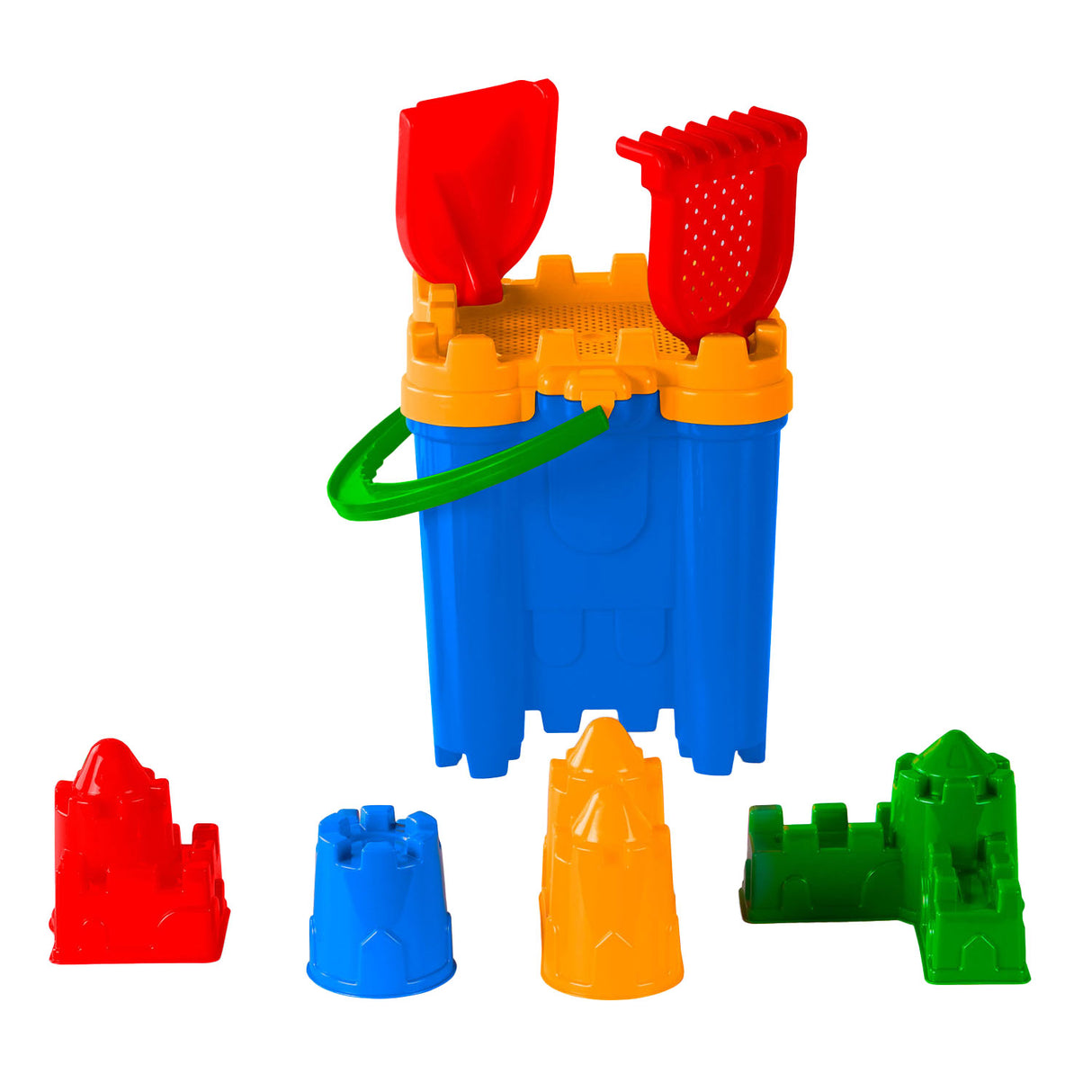 Cavallino Castle Inmal Set mit Sandformen, 8dlg.