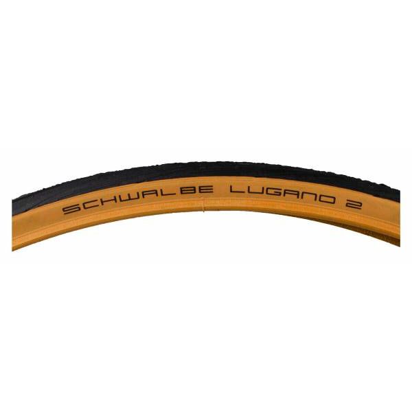 Schwalbe Tire 25-622 Black Leber Lugano II K-Guard HS 471