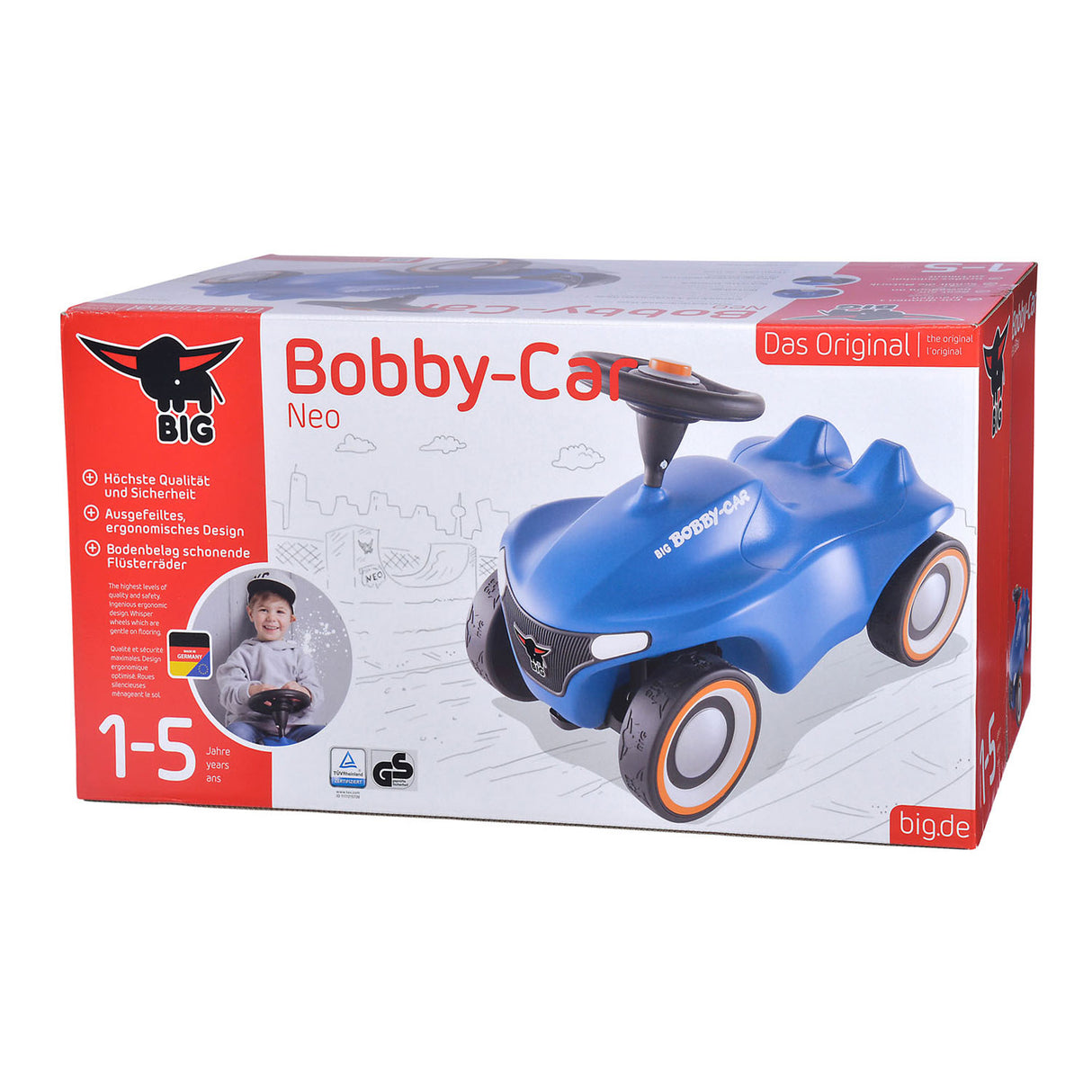 Big Bobby Car Neo - Blau