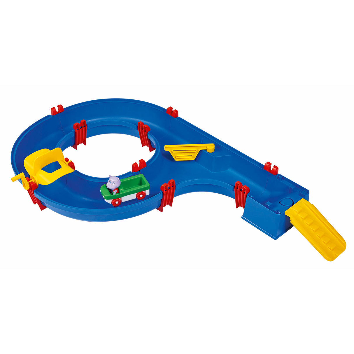 Großes Aquaplay 1504 - Amphibienset - 88x50x13 cm - ab 3 Jahren - Wasserbahn