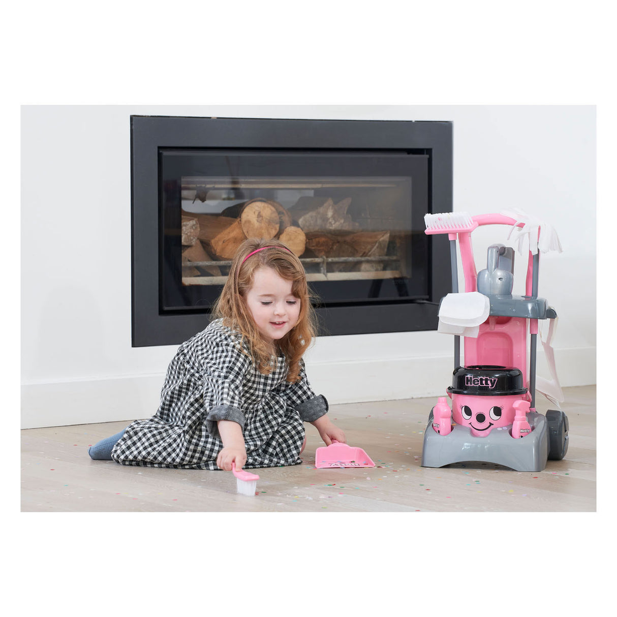 Casdon Reinigungswagen Hetty Deluxe Spielset