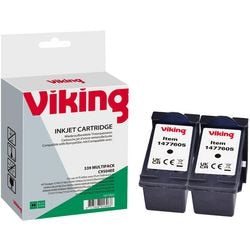 Inktcartridge vk hp c8767e nr339 zwart duopack