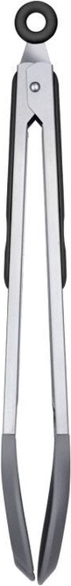 Westmark Servierzange Salatzange rund Edelstahl Silikon Maxi 32,5cm