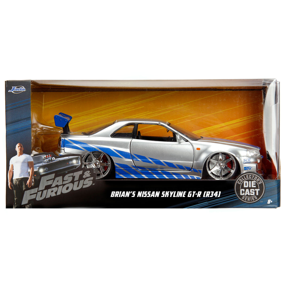 Jada Toys Jada Die Besetzung Fast Furious 2002 Nissan Skyline 1:24