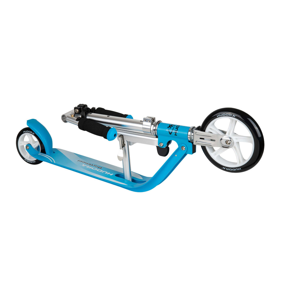 Hudora kleiner Roller mit großem Rad, blau