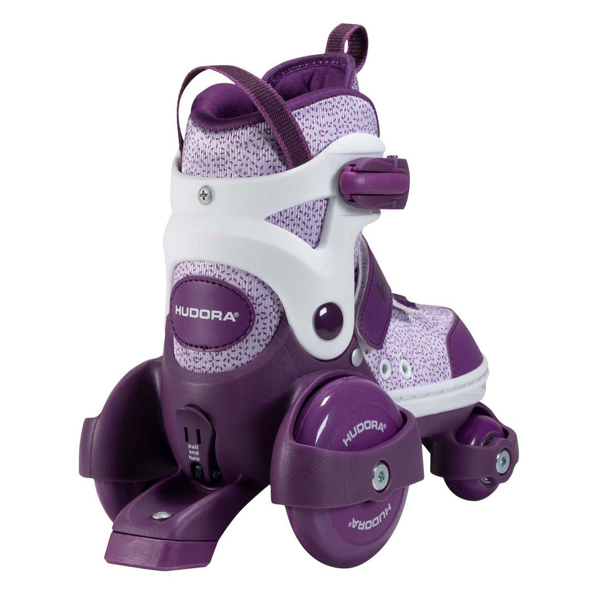 Hudora Rollschuhe My First Quad Lila, Größe 26-29