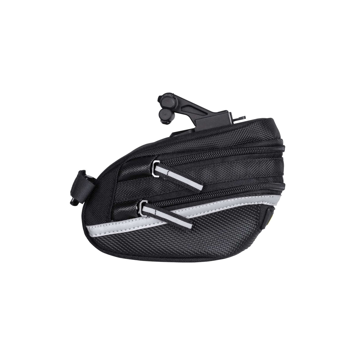 Topeak -Satteltasche WP II M, Schwarz, Wasserrepellent, Polyester, Adapter, 1,25L, QuickClick, Reflecting, 152G