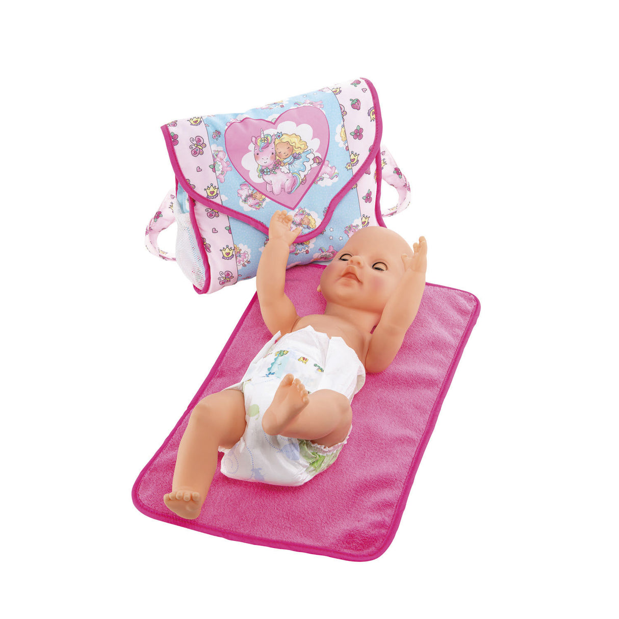 Heless Einhorn-Puppenpflegeset
