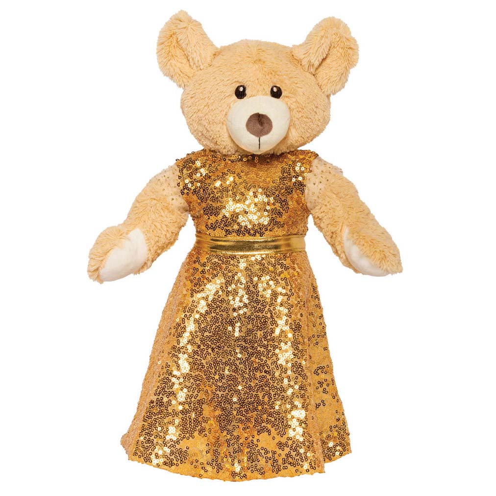 Heless Puppenkleid goldener Stern, 28-35 cm