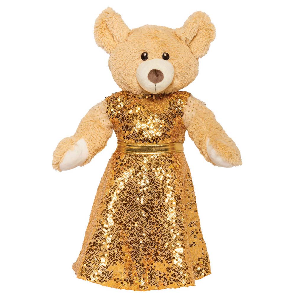 Heless Puppenkleid goldener Stern, 35-45 cm