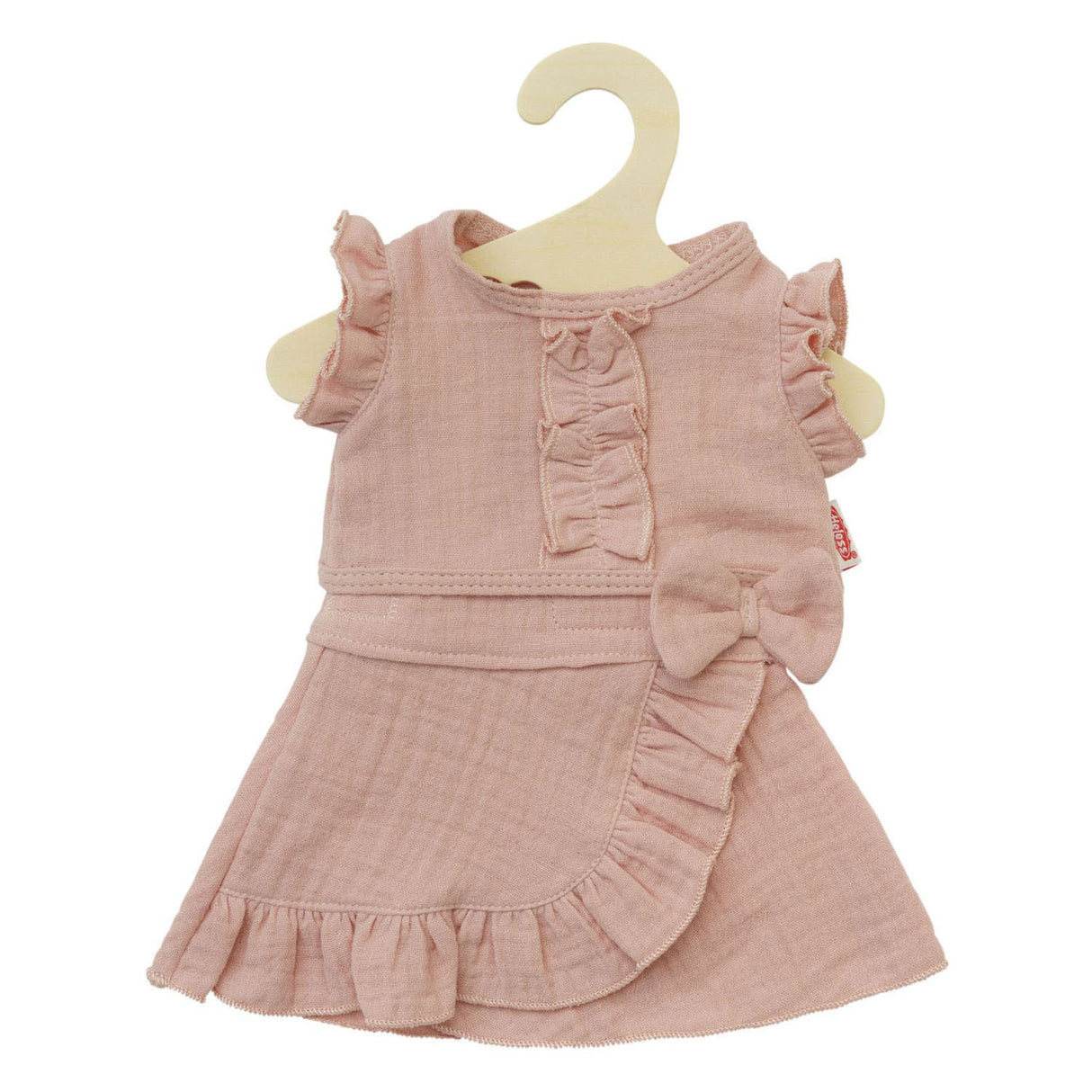 Heless Puppen Wickelrock rosa mit Rüschen, 28-35 cm