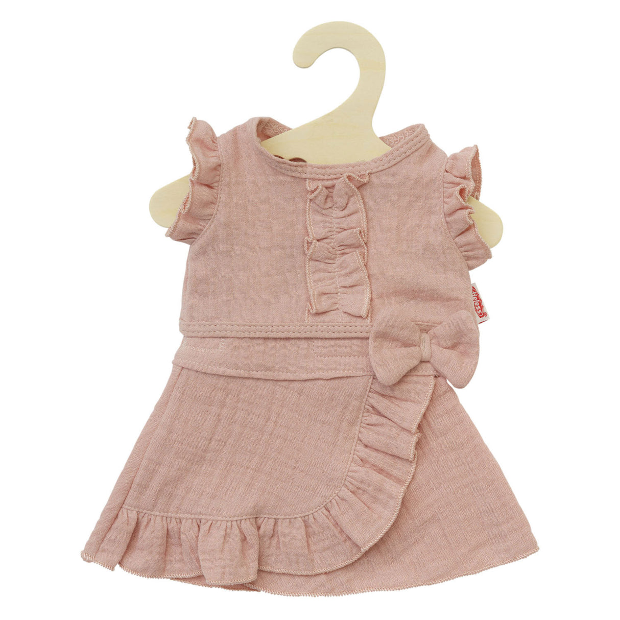 Heless Puppen Wickelrock rosa mit Rüschen, 35-45 cm