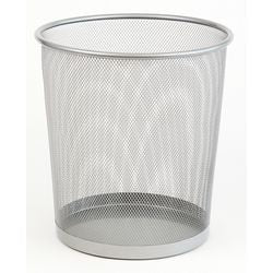Prullenbak viking 260x280mm zilver