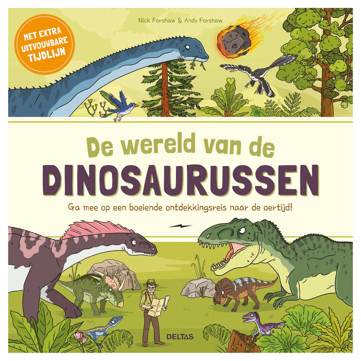 Deltas, die Welt der Dinosaurier