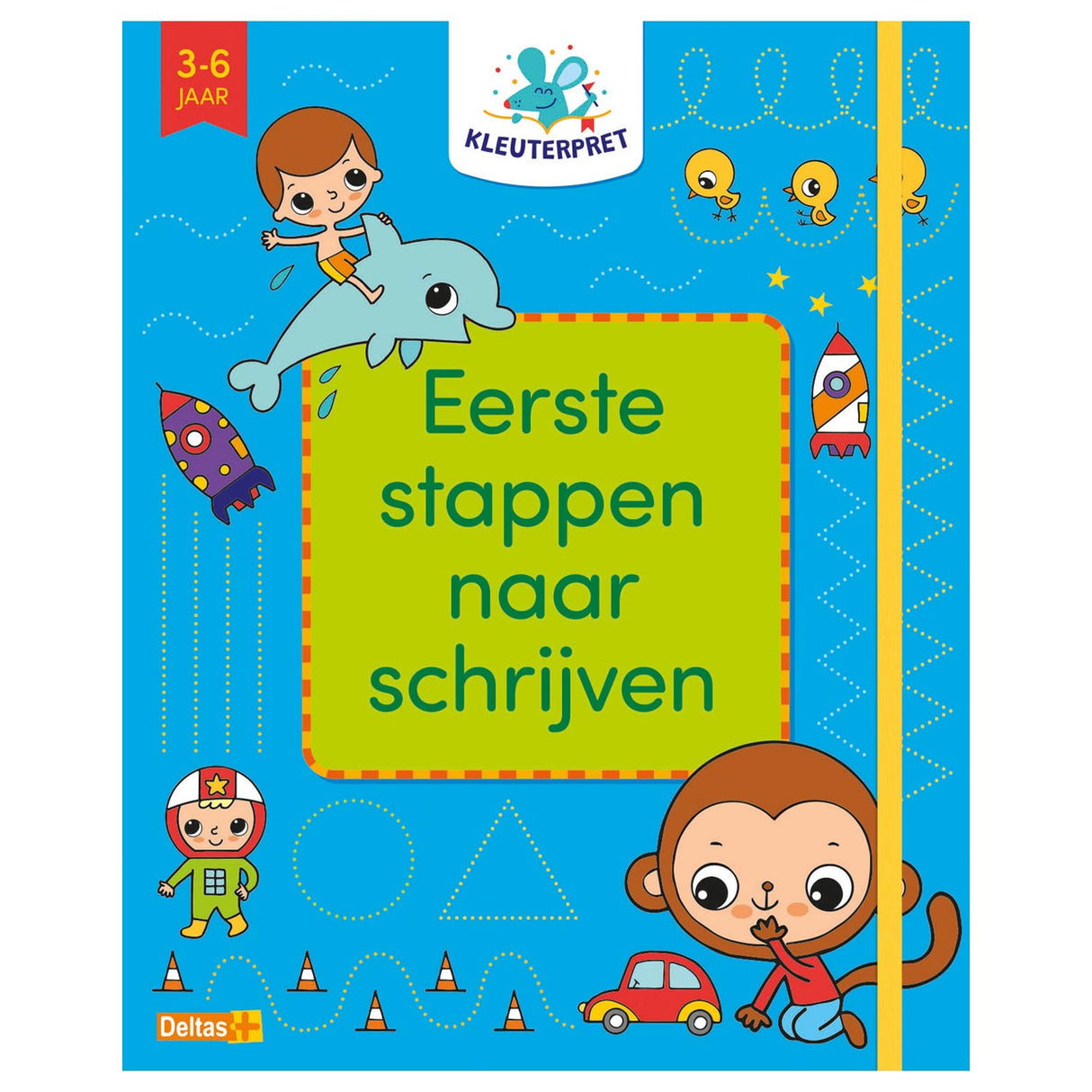 Deltas lustige erste Schritte zum Schreiben für Kleinkinder (3–6 Jahre)