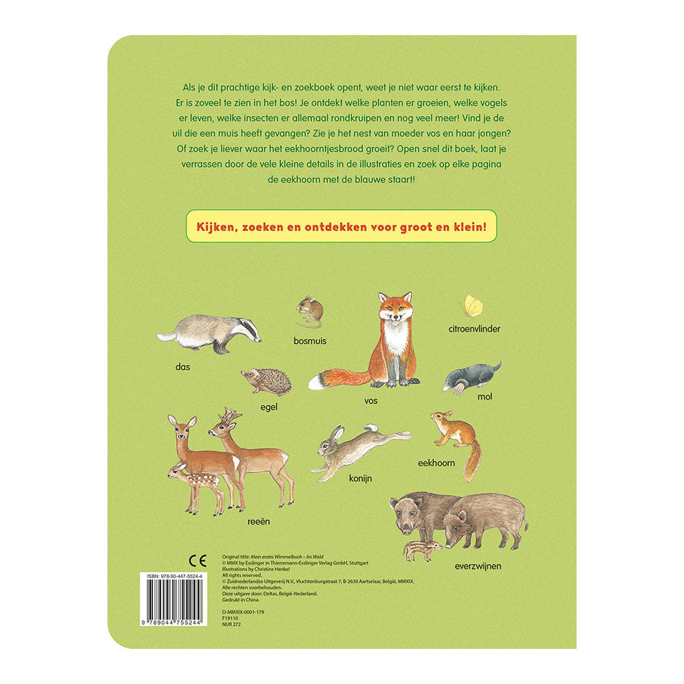 Deltas Such- und Suchbuch – im Wald