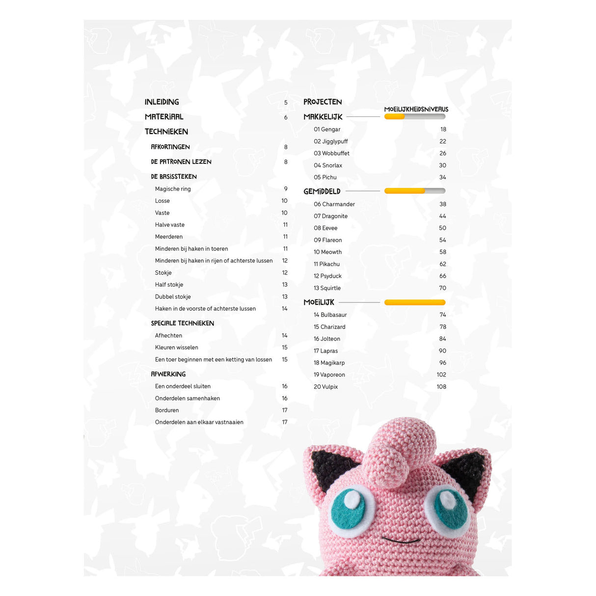 Deltas Pokémon – Häkel-Hobbybuch