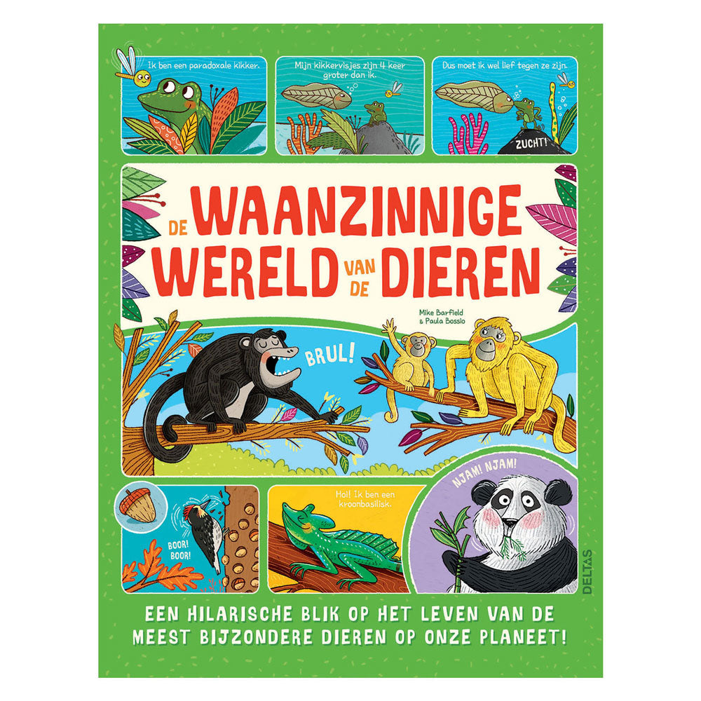 Deltas Kinderbuch „Die verrückte Welt der Tiere“.