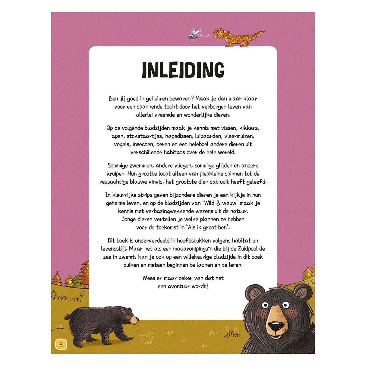 Deltas Kinderbuch „Die verrückte Welt der Tiere“.