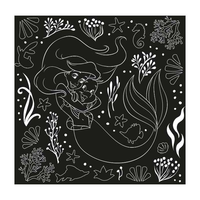Deltas Disney Rubbelkarten Prinzessin