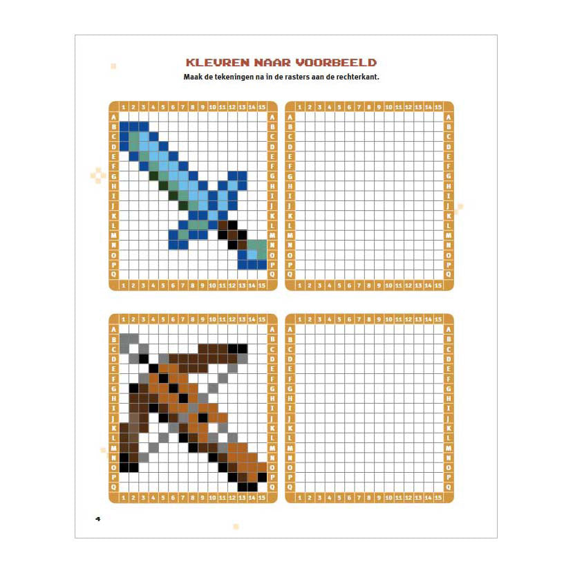 Deltas Minecraft-Pixel-Malspaß