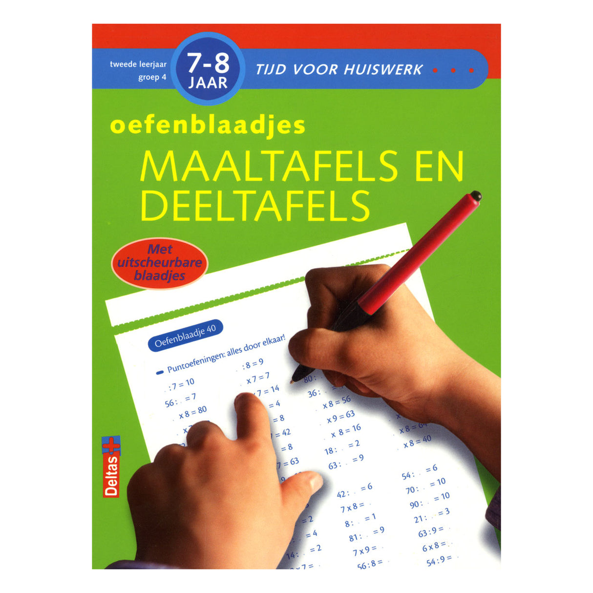 Deltas-Übungsblätter für Zeittabellen und Divisionstabellen (7-8).