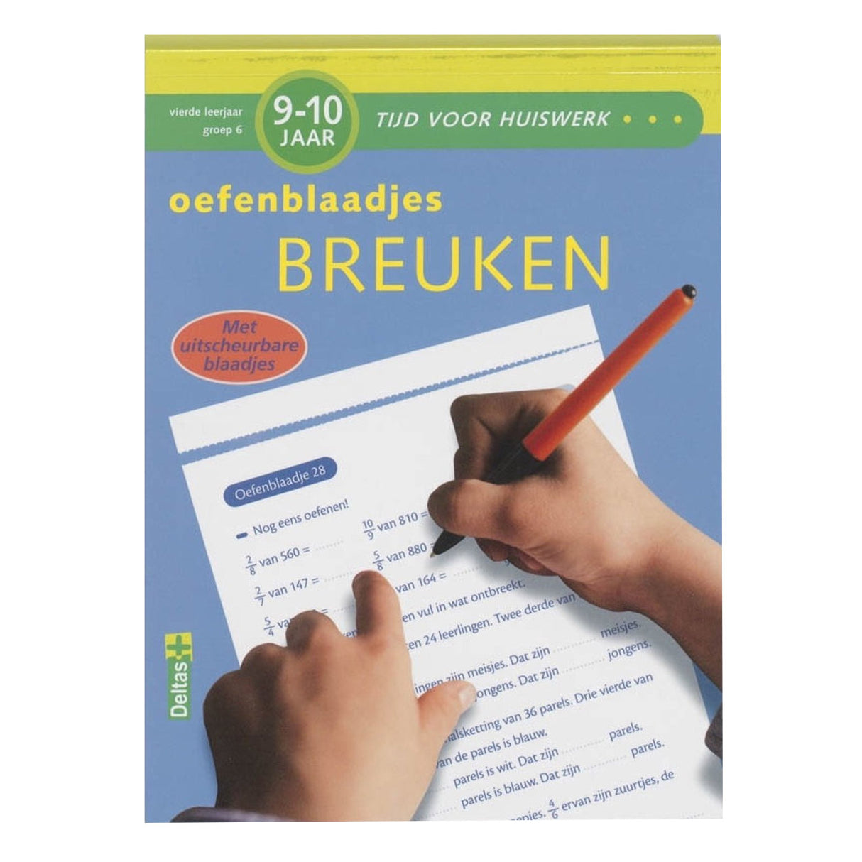 Deltas-Fraktionsübungsblätter (9–10 Jahre)